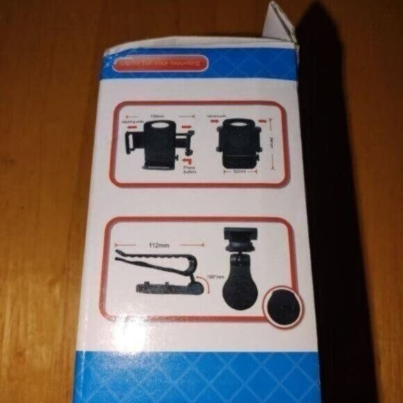 CAR UNIVERSAL HOLDER- VISOR MOUNTING-NEW - Picture 2 of 4